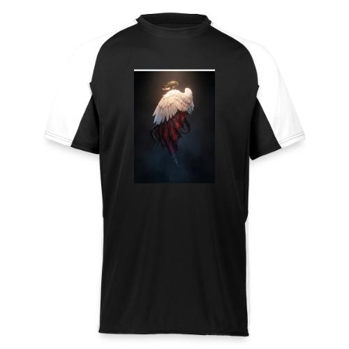 Angel vs Demon Wings Dark Aesthetic Gothic T-Shirt - Augusta Sportswear Adult Cutter Jersey