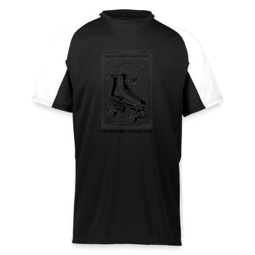 Retro Roller Skate T-Shirt - Augusta Sportswear Adult Cutter Jersey