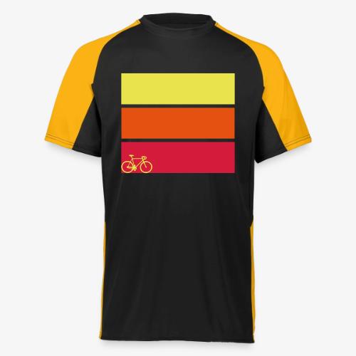 tricolor with bicycle - Augusta Sportswear Adult Cutter Jersey