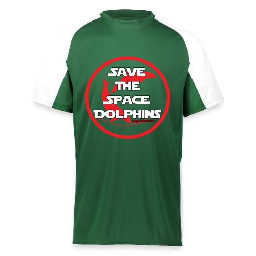 Save The Space Dolphins - Augusta Sportswear Adult Cutter Jersey