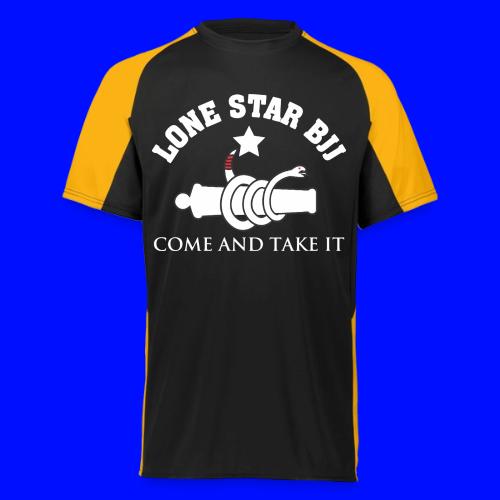Lone Star BJJ - Come and Take It - White and Red - Augusta Sportswear Adult Cutter Jersey