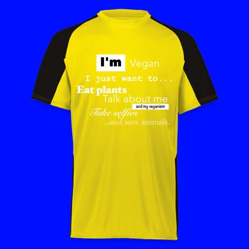I'm a Vegan - Augusta Sportswear Adult Cutter Jersey