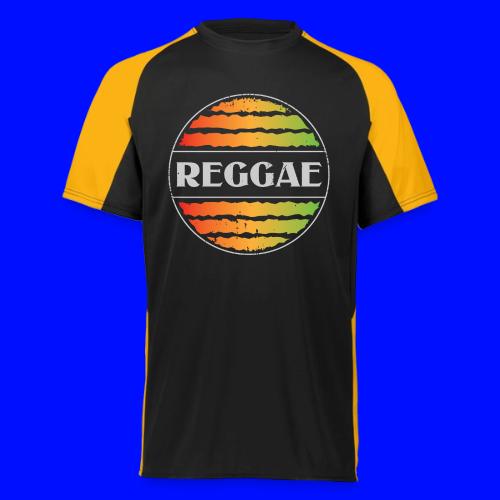 Reggae celebration vibrant rasta music design - Augusta Sportswear Adult Cutter Jersey