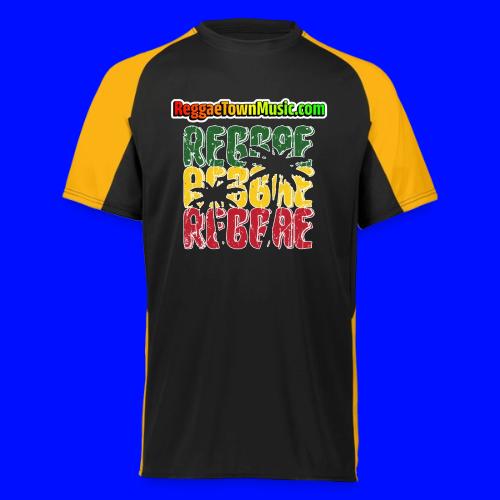 Rasta style reggae music design with classic roots - Augusta Sportswear Maillot Cutter Adulte