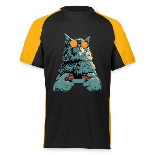 Cat: Fluff Mode On - Augusta Sportswear Adult Cutter Jersey