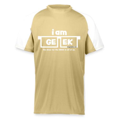 iamGEEK classic White - Augusta Sportswear Adult Cutter Jersey
