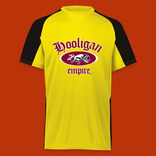 Hooligan Lion Burgundy - Augusta Sportswear Adult Cutter Jersey