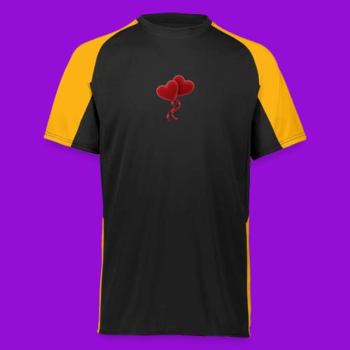 Two hearts together - Augusta Sportswear Adult Cutter Jersey