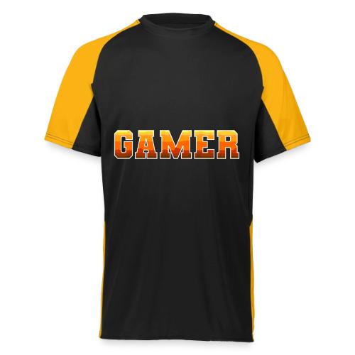 Gamer Varsity Gradient Design for Apparel - Augusta Sportswear Adult Cutter Jersey
