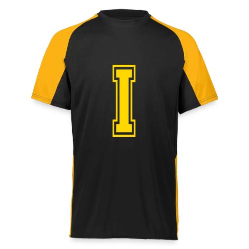 Letter I – Capital Athletic Alphabet Monogram - Augusta Sportswear Adult Cutter Jersey
