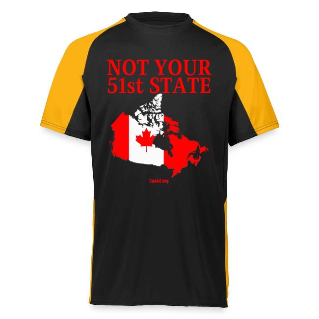 Canada Is Not Your 51st State - Canada Map Flag