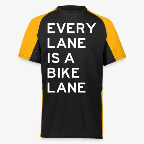 Every Lane is a Bike Lane - Augusta Sportswear Adult Cutter Jersey