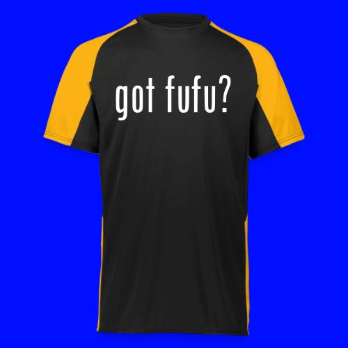 gotfufu-white - Augusta Sportswear Adult Cutter Jersey