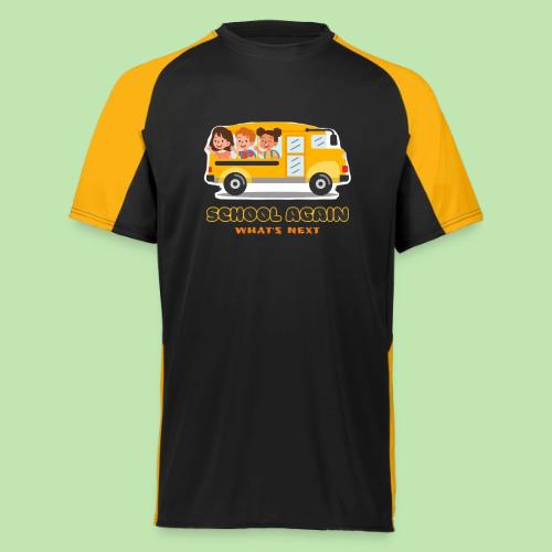 first day of school outfit- school again - Augusta Sportswear Adult Cutter Jersey