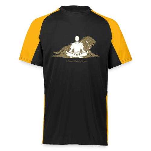 Silence Builds Kings Meditation Lion - Augusta Sportswear Adult Cutter Jersey