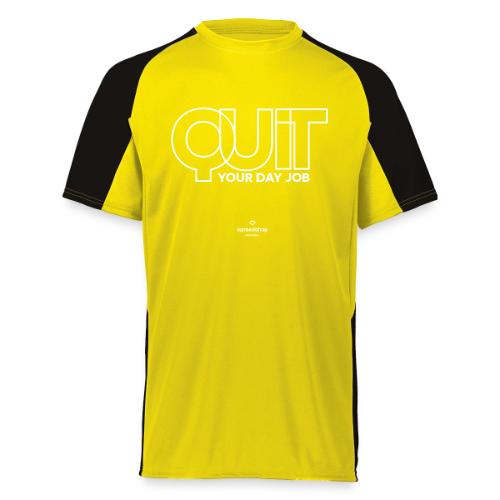Quit in white - Augusta Sportswear Adult Cutter Jersey