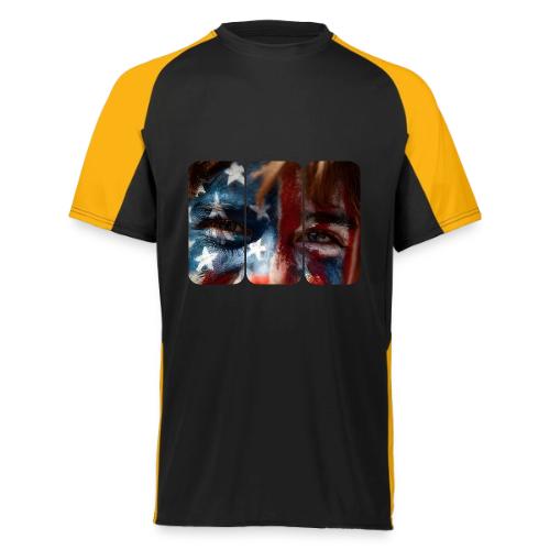 USA: Stars in Their Eyes - Augusta Sportswear Adult Cutter Jersey