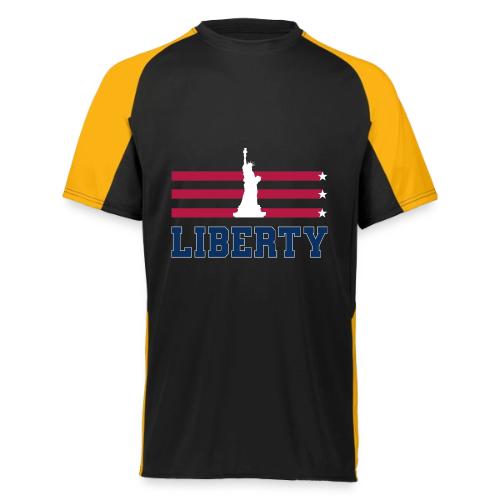 USA: Stars of Liberty - Augusta Sportswear Adult Cutter Jersey