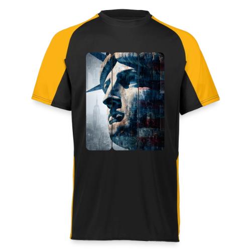 USA: Urban Liberty Triptych - Augusta Sportswear Adult Cutter Jersey