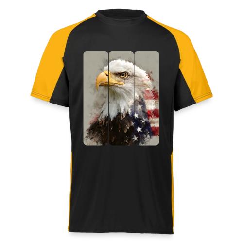 USA: Eagle of the Free - Augusta Sportswear Adult Cutter Jersey