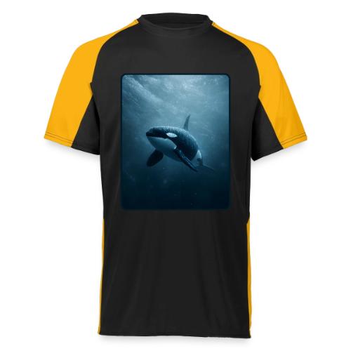 Orca Ocean Wildlife Design - Augusta Sportswear Adult Cutter Jersey