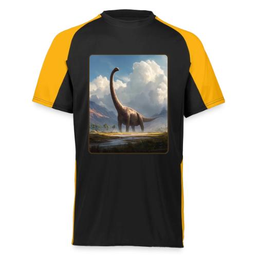 Brachiosaurus Valley Landscape Design - Augusta Sportswear Adult Cutter Jersey