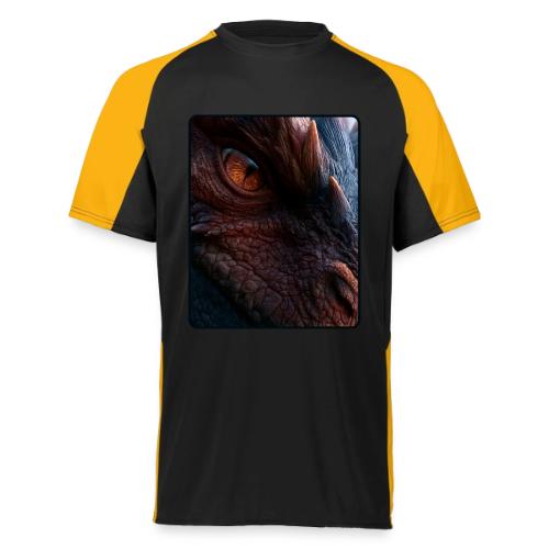 Fierce Ancient Dragon Portrait Design - Augusta Sportswear Adult Cutter Jersey