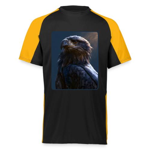 Majestic Eagle Cinematic Portrait Design - Augusta Sportswear Adult Cutter Jersey