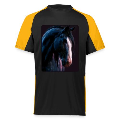 Noble Horse Cinematic Portrait Design - Augusta Sportswear Adult Cutter Jersey