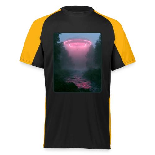 Neon UFO Forest River Design - Augusta Sportswear Adult Cutter Jersey