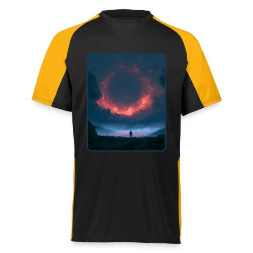 Supernova Reflection Space Scene - Augusta Sportswear Adult Cutter Jersey