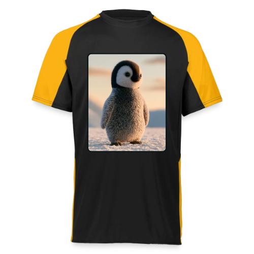 Cute Penguin Chick Sunrise Design - Augusta Sportswear Adult Cutter Jersey