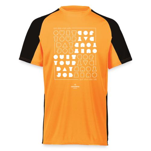 Quit upside white - Augusta Sportswear Adult Cutter Jersey