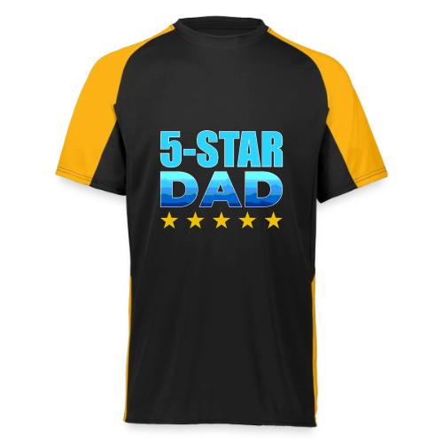 Five Stars Dad - Augusta Sportswear Adult Cutter Jersey