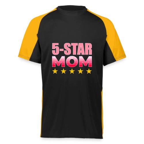Five Stars Mom - Augusta Sportswear Adult Cutter Jersey