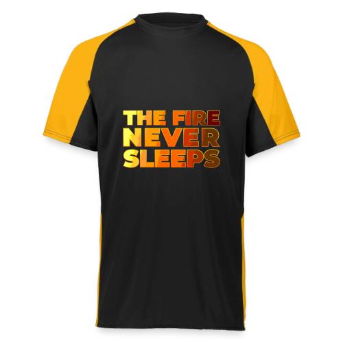 The fire never sleeps - Augusta Sportswear Adult Cutter Jersey
