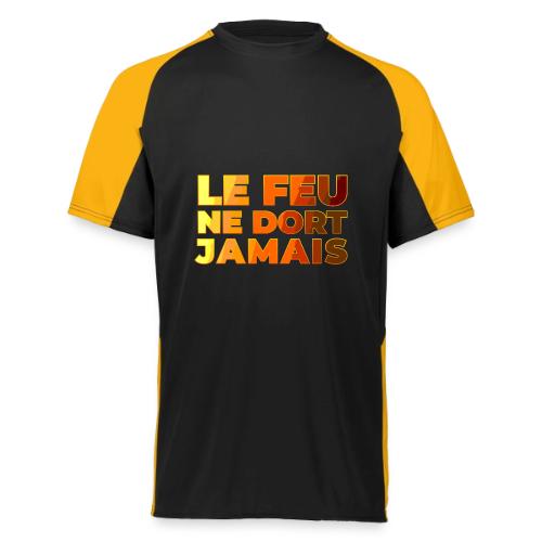 Fire never sleeps - Augusta Sportswear Adult Cutter Jersey