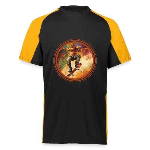 Skateboarding Mode On - Augusta Sportswear Adult Cutter Jersey