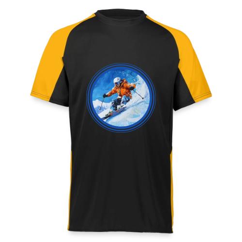Skiing: On the Edge - Augusta Sportswear Adult Cutter Jersey
