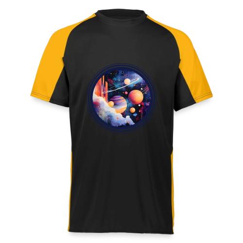 Floating Planetscape - Augusta Sportswear Adult Cutter Jersey