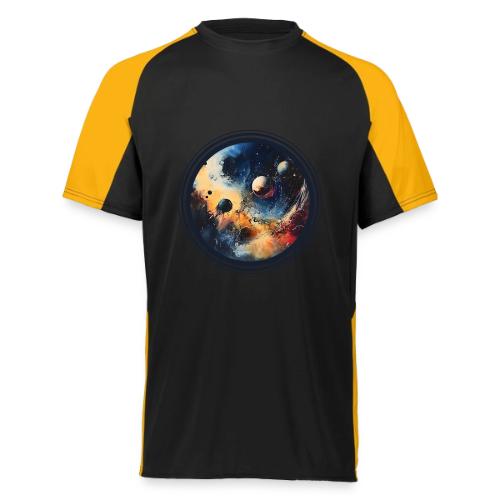 Chaotic Color Planets - Augusta Sportswear Adult Cutter Jersey