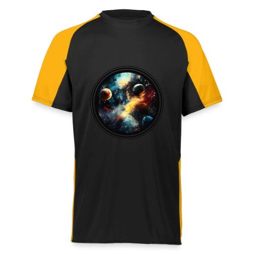 Painted Cosmos of Planets - Augusta Sportswear Adult Cutter Jersey