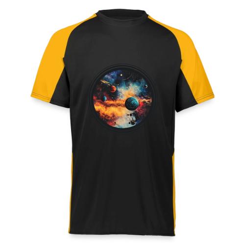 Cosmic Brush Planets - Augusta Sportswear Adult Cutter Jersey