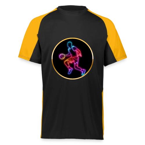 Basketball: Neon Dribble Pulse - Augusta Sportswear Adult Cutter Jersey