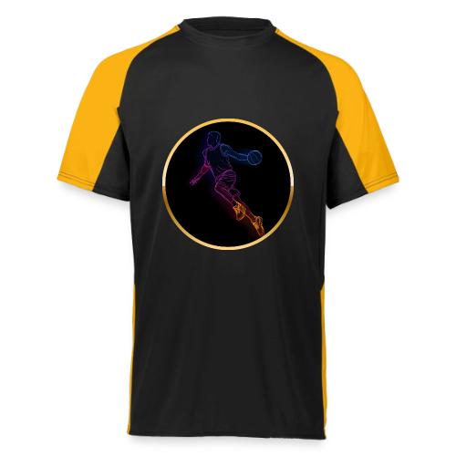 Basketball: Neon Jump Shot - Augusta Sportswear Adult Cutter Jersey
