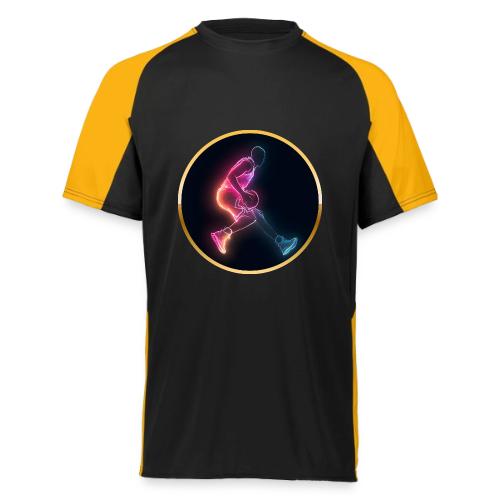Basketball: Golden Court Glow - Augusta Sportswear Adult Cutter Jersey