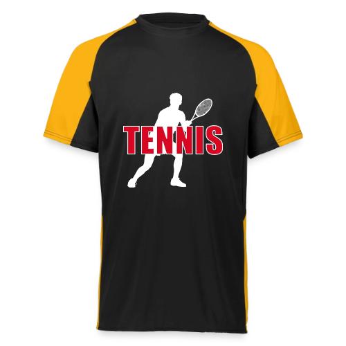 Red Court Tennis - Augusta Sportswear Adult Cutter Jersey