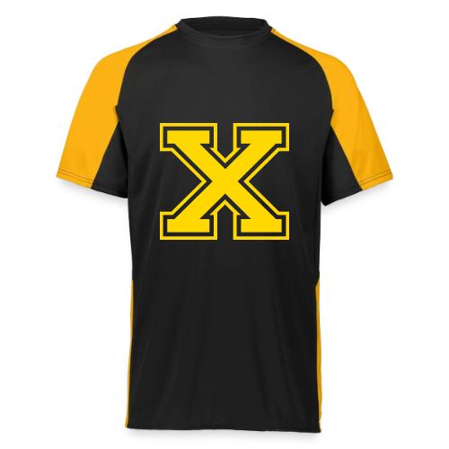 Letter X – Capital Athletic Alphabet Monogram - Augusta Sportswear Adult Cutter Jersey