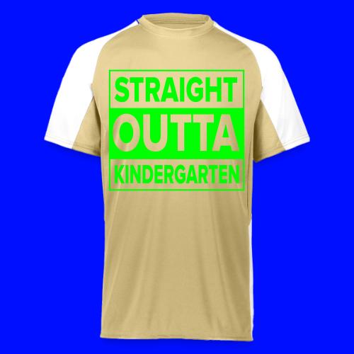 Kreative In Kinder Straight Outta - Augusta Sportswear Adult Cutter Jersey