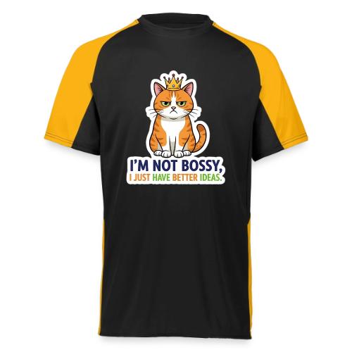 I'm Not Bossy, I Just Have Better Ideas | Cute Cat - Augusta Sportswear Adult Cutter Jersey